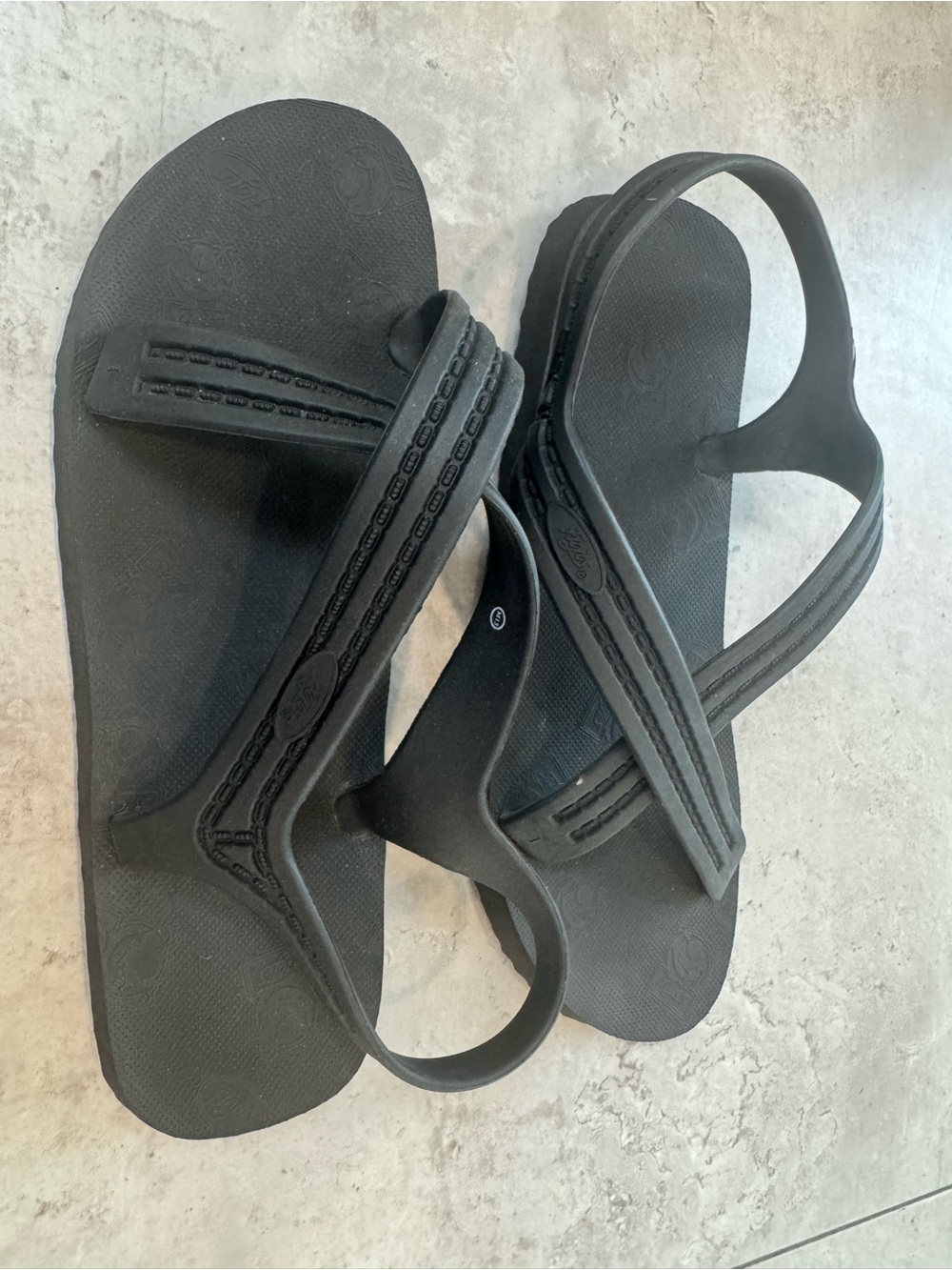 Black Flojos men’s Slingback Sandals